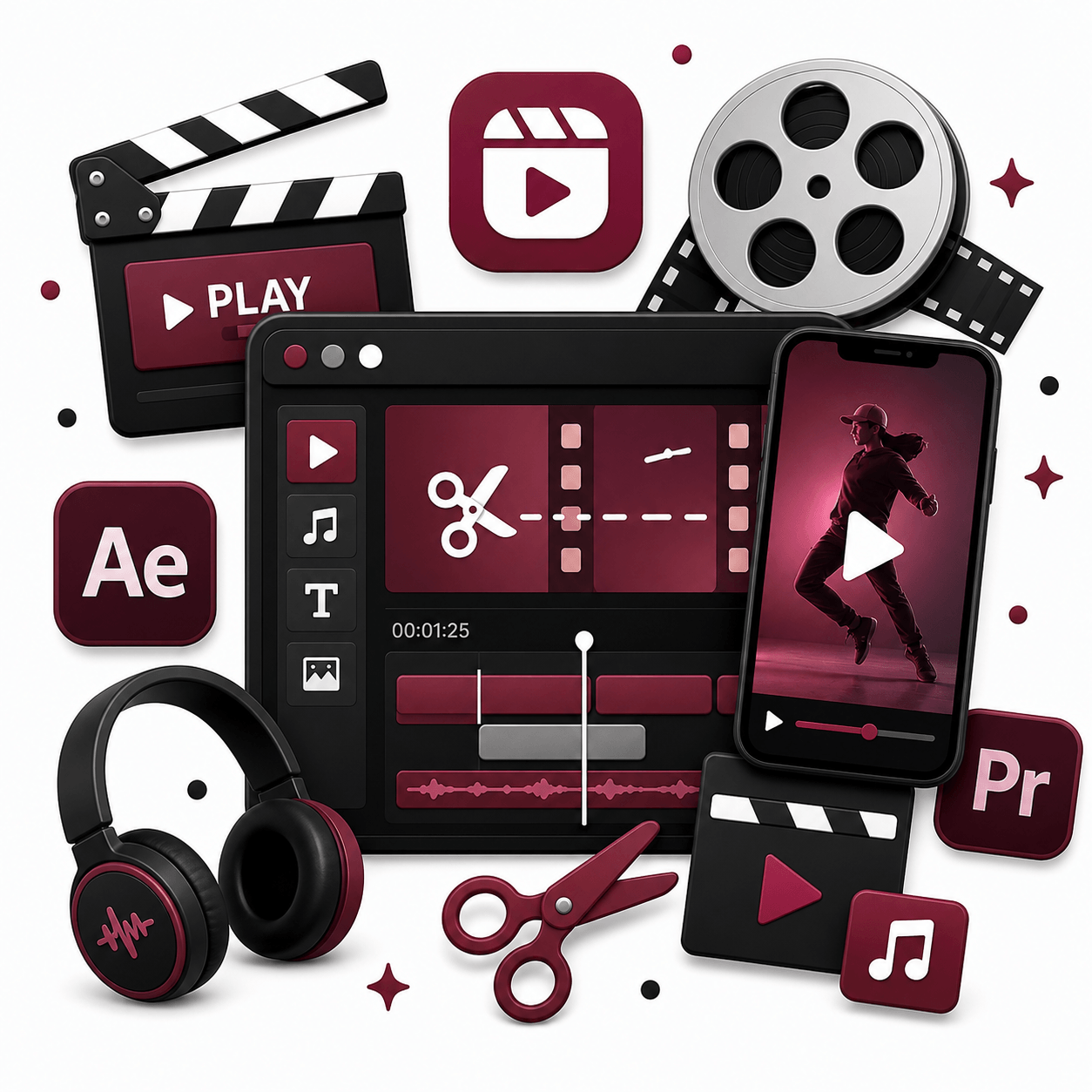 Video Reels Editing<br />
